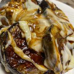 รูปของ 米ナスの味噌チーズ焼き