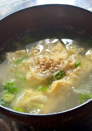 ウェイパーで☆簡単たまごスープ-レシピのメイン写真