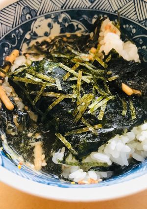 お茶漬け海苔●ふりかけ汁茶漬け-レシピのメイン写真