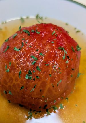 トマト丸ごとスープ煮❣サラダ感覚で♡-レシピのメイン写真