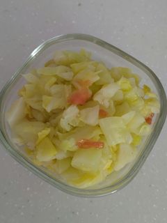 キャベツの梅こんぶ茶和え-レシピのメイン写真