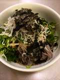 薬味たっぷりしらすの香味そば