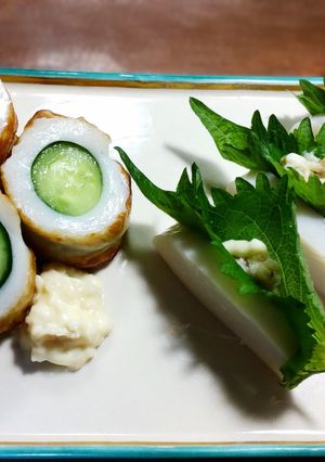 ちくきゅうと蒲鉾 鮒寿司の飯のディップ-レシピのメイン写真