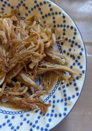 簡単★えのきのカリカリ焼き揚げ-レシピのメイン写真