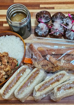 高校生男子お弁当26年2月13日-レシピのメイン写真
