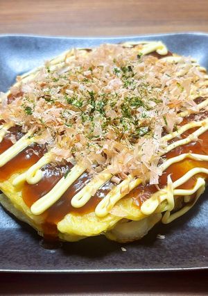 ｢じゃりン子チエ｣百合根さんのお好み焼き-レシピのメイン写真