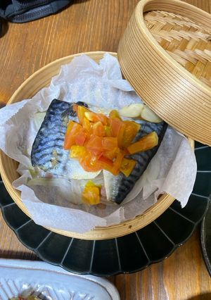 さばの蒸籠蒸し-レシピのメイン写真