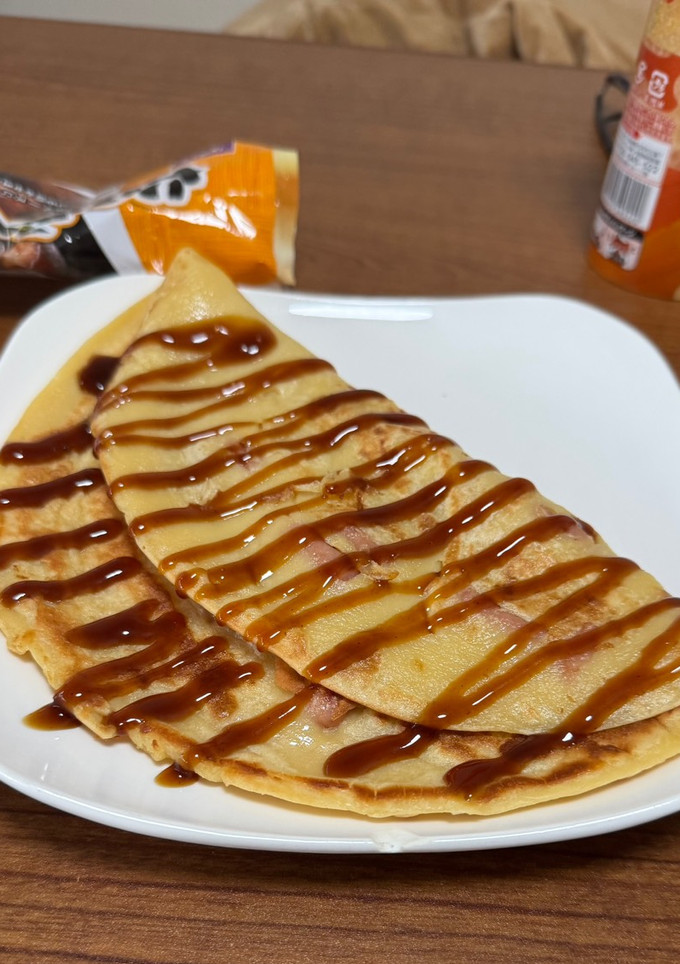 【余ったたこ焼き粉で】簡単お好み焼き-レシピのメイン写真