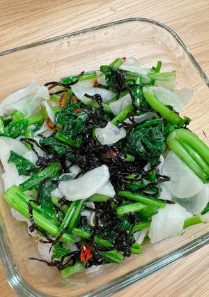 蕪と塩昆布の浅漬け-レシピのメイン写真