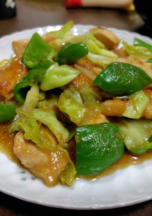 野菜たっぷりわが家のガリバタチキン-レシピのメイン写真