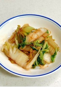 ★すぐ食べられる！キムチ風白菜の浅漬け-レシピのメイン写真