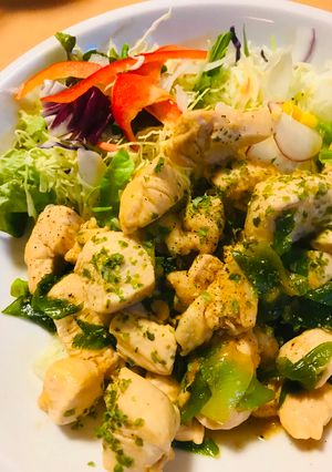 鶏肉と長ネギのあまから炒め-レシピのメイン写真