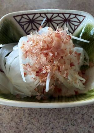 玉ねぎスライスおかか醤油-レシピのメイン写真