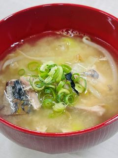 さば缶入り味噌汁-レシピのメイン写真
