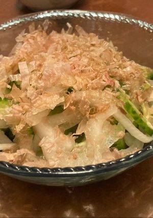 ゴーヤとオニオンのサラダ-レシピのメイン写真