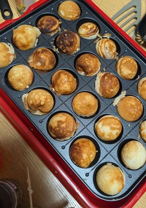 たこ焼き機で簡単に！ベビーカステラ-レシピのメイン写真