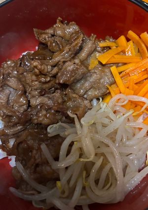 ビビンバ丼-レシピのメイン写真