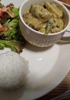 市販ルーアレンジ野菜沢山グリーンカレー-レシピのメイン写真