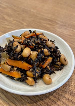 シーチキンで旨味UP⭐︎ひじきと大豆の煮物-レシピのメイン写真