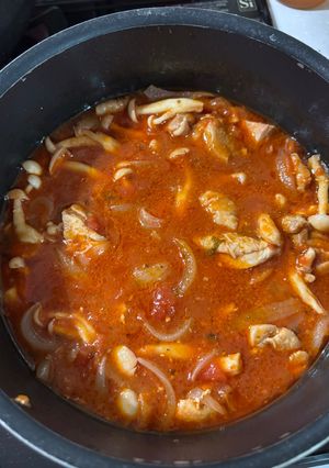 やわらかチキンのトマト煮込み-レシピのメイン写真