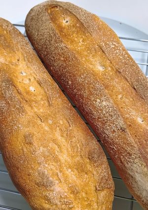 外カリッ!! 中ふわっ!!フランスパン-レシピのメイン写真