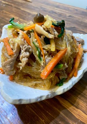 辛くない☆甘うまチャプチェ-レシピのメイン写真