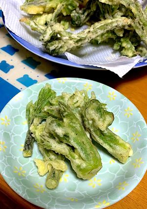 山菜天ぷら(タラの芽、こしあぶら、こごみ-レシピのメイン写真
