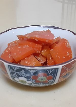 にんじんのごま酢醤油和え-レシピのメイン写真