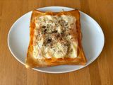 パスタのピザトースト風！
