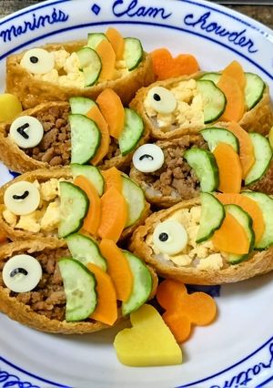 こいのぼりいなり-レシピのメイン写真