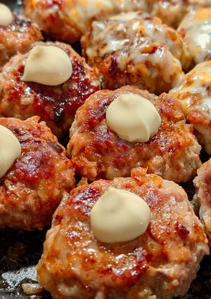 簡単！豚ひき肉ミニハンバーグ焼肉のタレ味-レシピのメイン写真