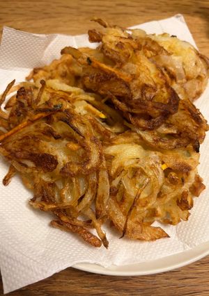 簡単　かき揚げ　ばらけない-レシピのメイン写真