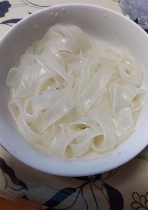 タンミョンを素麺風に和えてみた-レシピのメイン写真