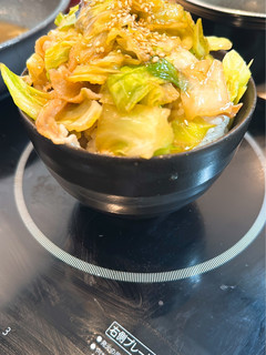 ボリューム満点!豚キャベ丼!-レシピのメイン写真