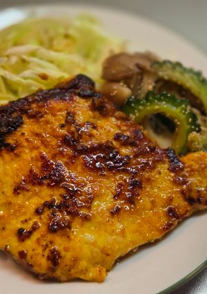 ポークステーキ(塩麹カレー)-レシピのメイン写真
