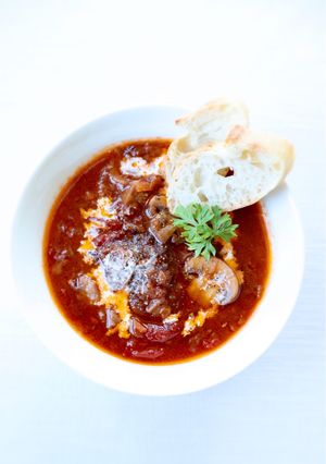 お肉柔らか【牛すじの赤ワイン煮込み】-レシピのメイン写真