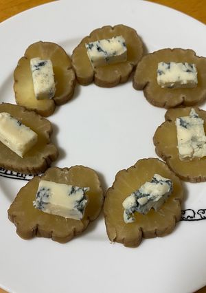 超簡単 いぶりがっこチーズ (大人味)-レシピのメイン写真