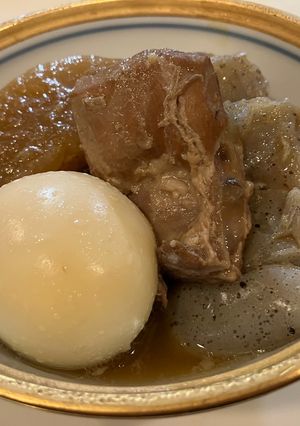 豚軟骨&大根とコンニャク煮込み-レシピのメイン写真