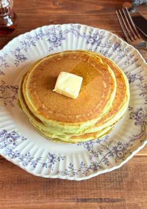 米粉の青汁パンケーキ-レシピのメイン写真