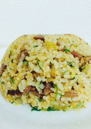 焼豚とノビルのチャーハン-レシピのメイン写真