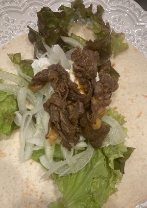 タコス　馬肉と水切りヨーグルト-レシピのメイン写真