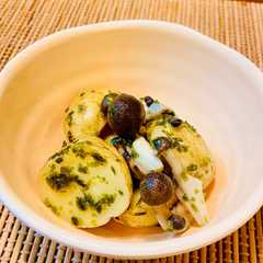 รูปของ 新じゃがのり塩バター（透析食）