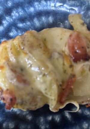 簡単美味しいハッセルバックポテト😋-レシピのメイン写真