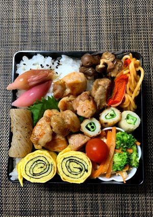 10/16ﾖｯﾁｬﾝ☆鶏肉のニンニク醤油焼き弁当-レシピのメイン写真