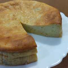 รูปของ スイートポテト風焼き芋ケーキ