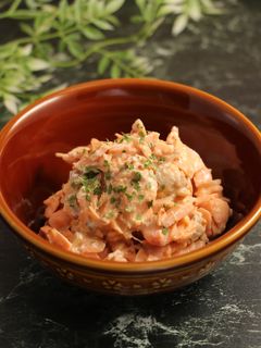 レンジで簡単!銀鮭つぶつぶ ご飯のおとも-レシピのメイン写真