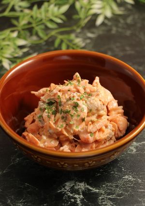 レンジで簡単！銀鮭つぶつぶ　ご飯のおとも-レシピのメイン写真