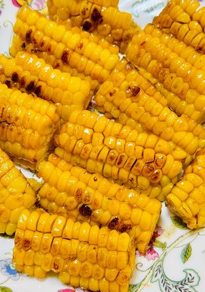 超簡単！とうもろこしのバター醤油焼き☆-レシピのメイン写真