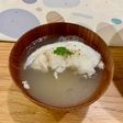 余った卵白で♪ふんわり卵白のお吸い物