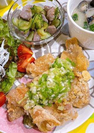 超簡単 万能 ネギ塩ダレ ニンニク ごま油-レシピのメイン写真